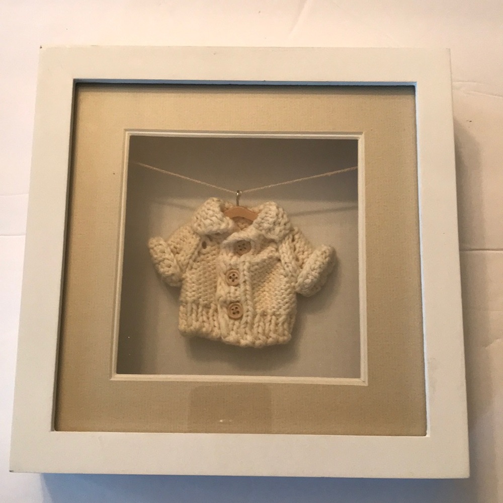 Six Trees  Shadow Box with  Sweater